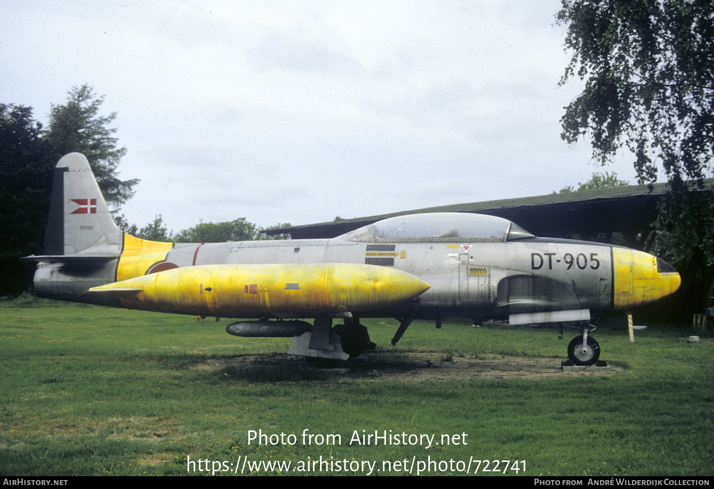 Aircraft Photo of DT-905 / 18905 | Lockheed T-33A | Denmark - Air Force | AirHistory.net #722741