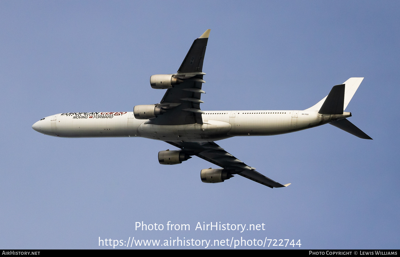 Aircraft Photo of 9H-PGS | Airbus A340-642 | European Cargo | AirHistory.net #722744