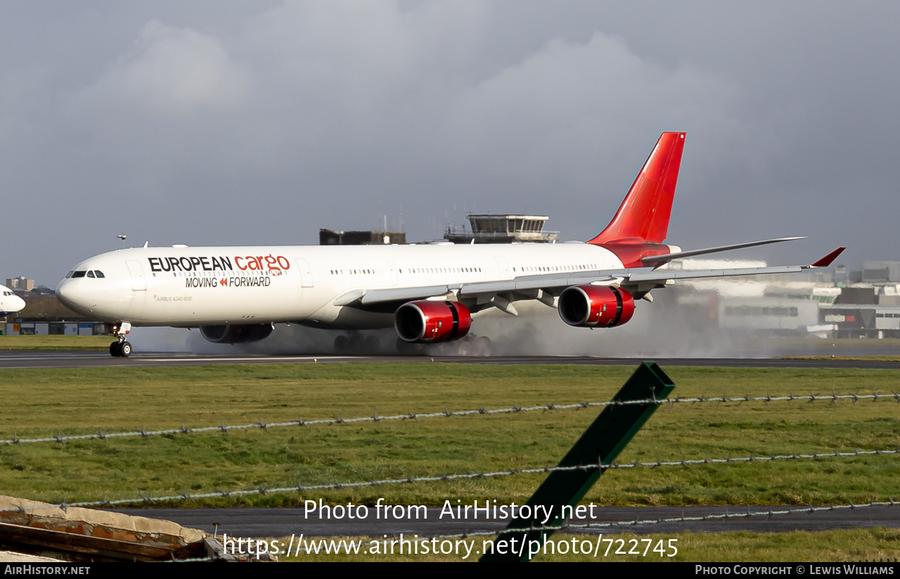 Aircraft Photo of 9H-PPE | Airbus A340-642 | European Cargo | AirHistory.net #722745