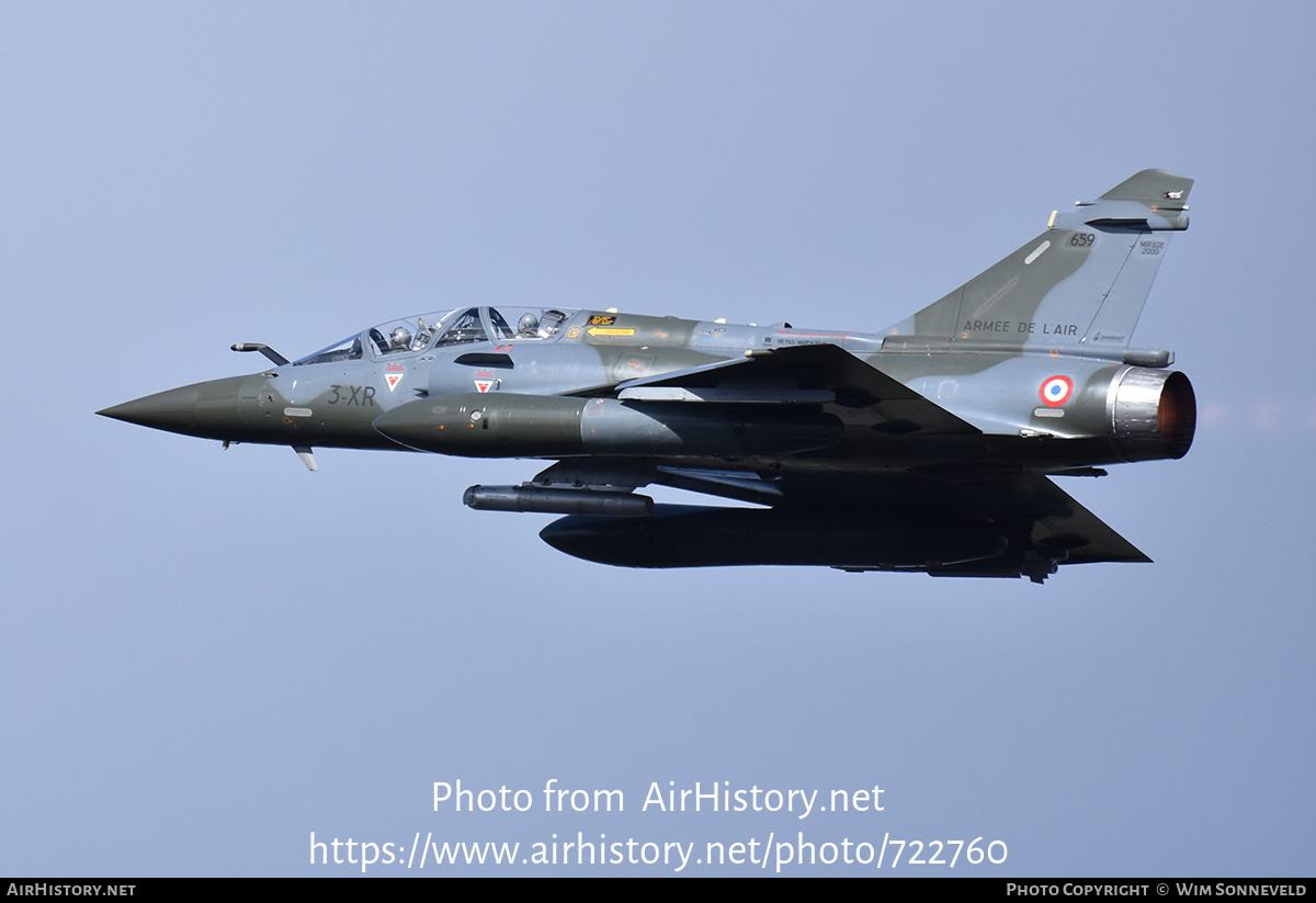 Aircraft Photo of 659 | Dassault Mirage 2000D | France - Air Force | AirHistory.net #722760