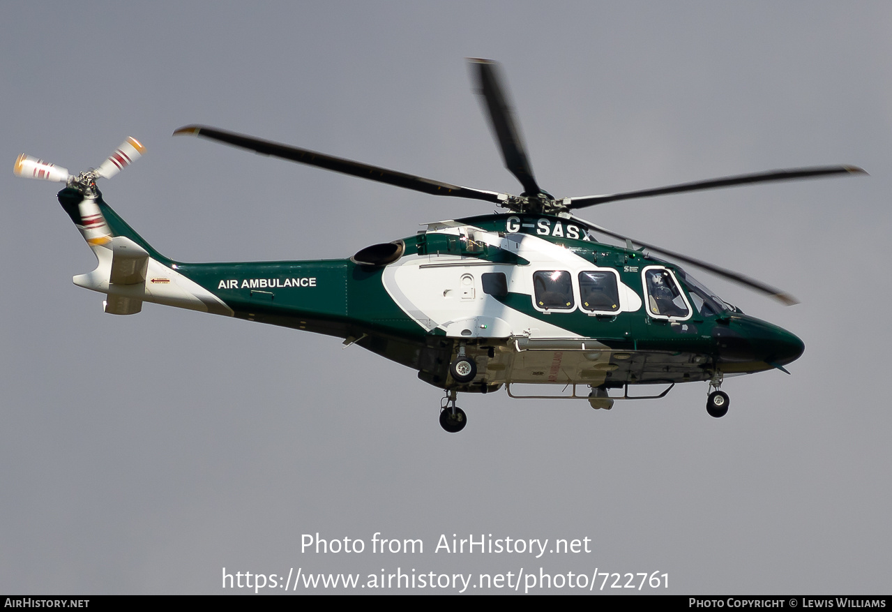 Aircraft Photo of G-SASX | AgustaWestland AW-169 | Specialist Aviation Services | AirHistory.net #722761