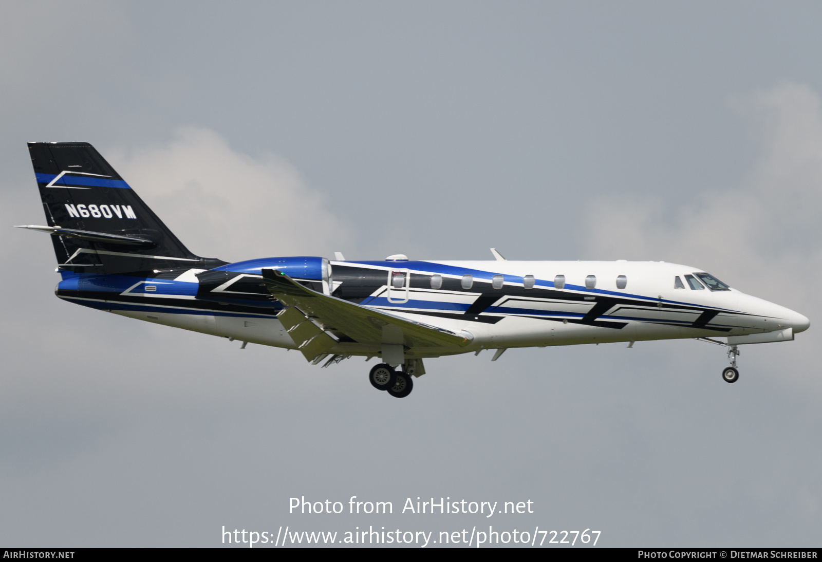 Aircraft Photo of N680VM | Cessna 680 Citation Sovereign+ | AirHistory.net #722767