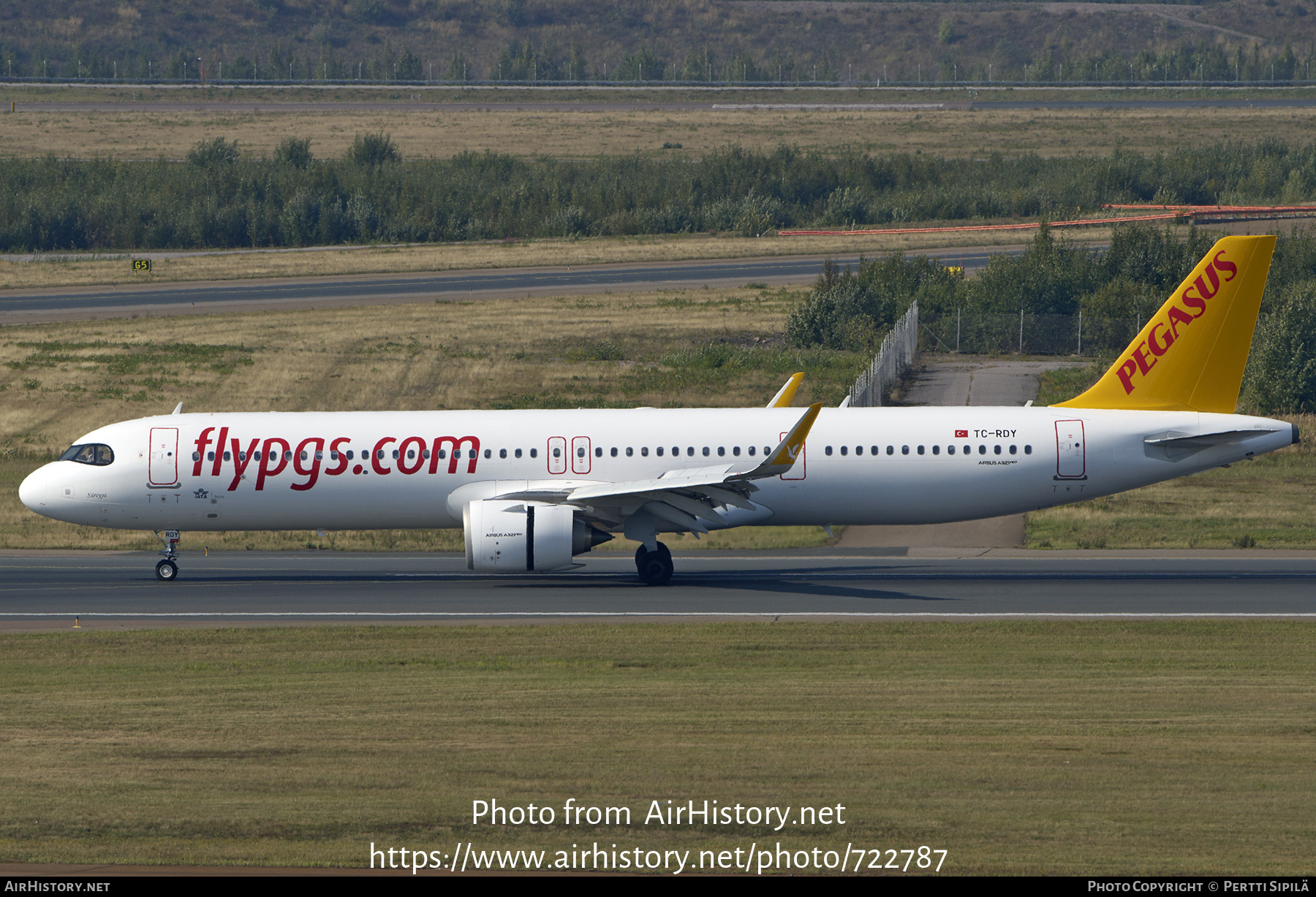 Aircraft Photo of TC-RDY | Airbus A321-251NX | Pegasus Airlines | AirHistory.net #722787