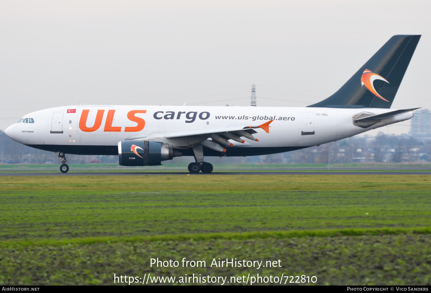 Aircraft Photo of TC-VEL | Airbus A310-304/F | ULS Cargo | AirHistory.net #722810