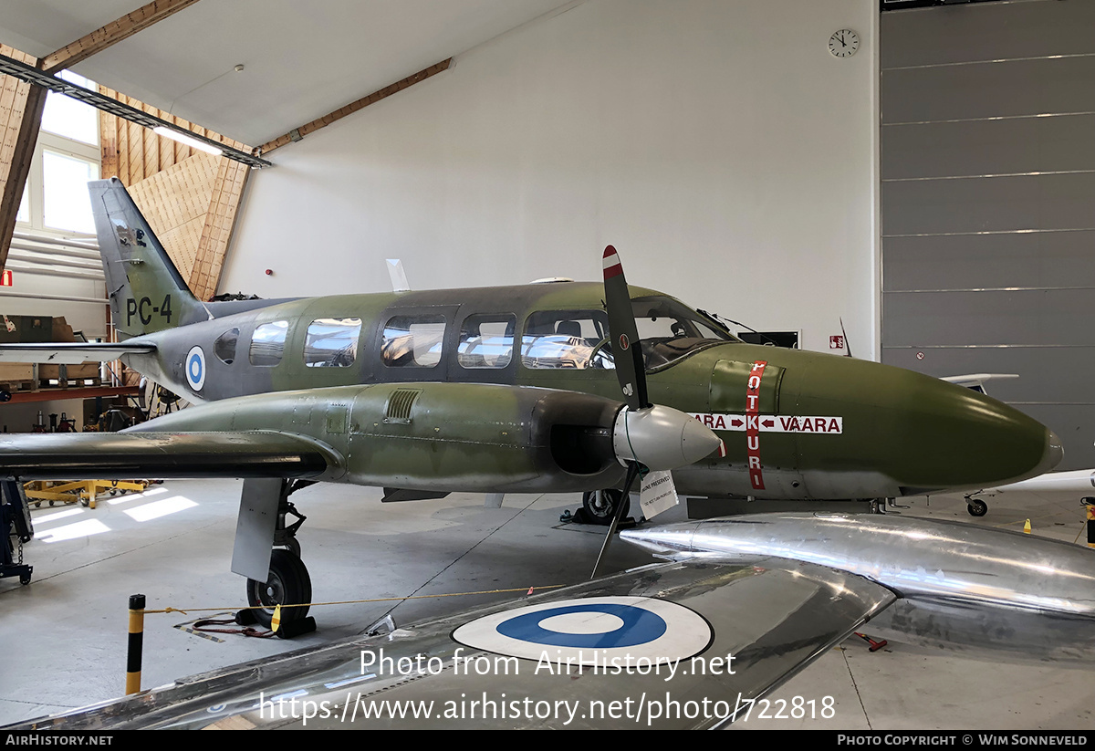 Aircraft Photo of PC-4 | Piper PA-31-350 Chieftain | Finland - Air Force | AirHistory.net #722818