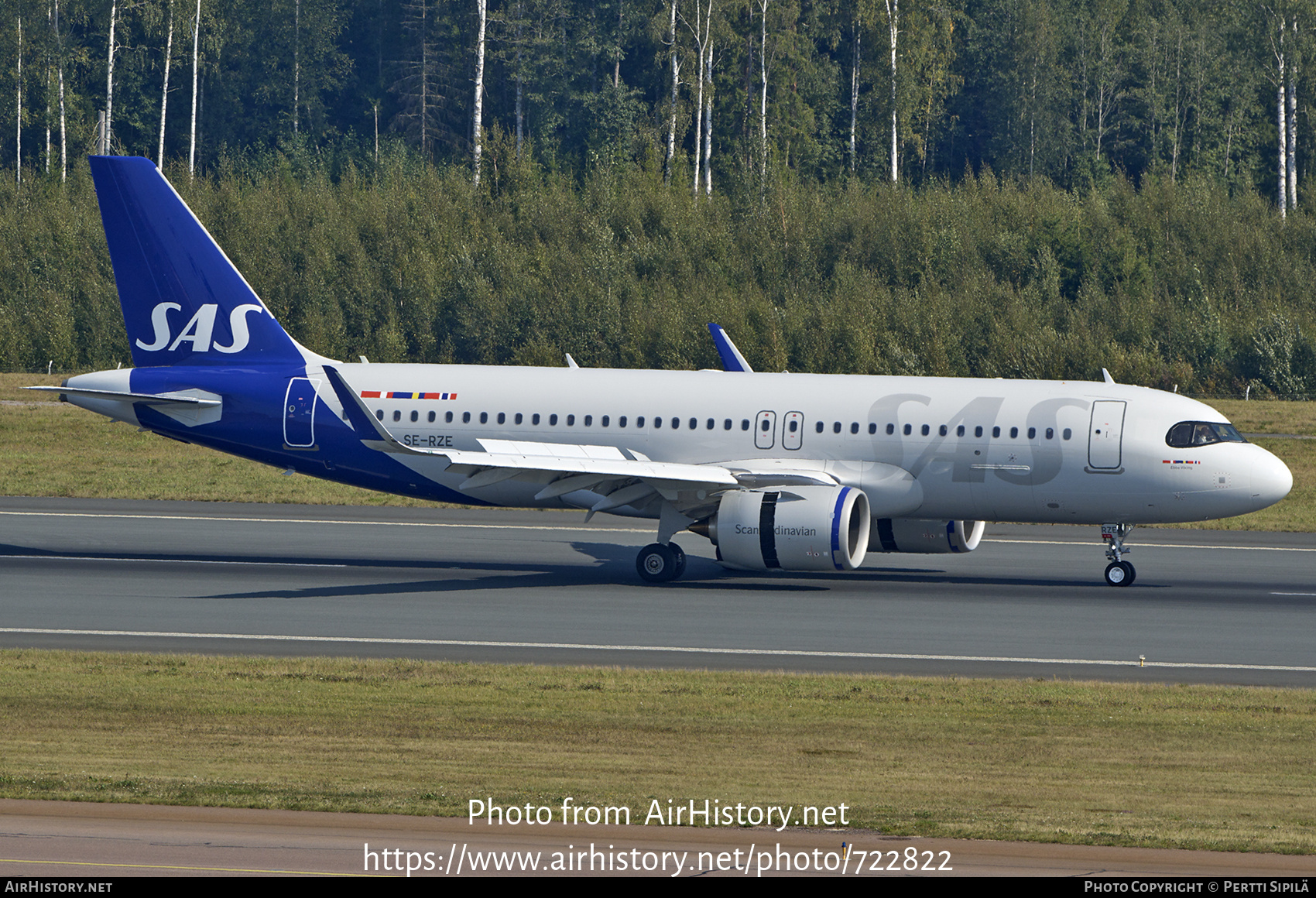 Aircraft Photo of SE-RZE | Airbus A320-251N | Scandinavian Airlines - SAS | AirHistory.net #722822