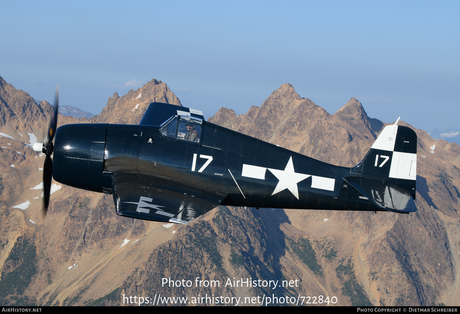 Aircraft Photo of N4998V / 94204 | Grumman F6F-5 Hellcat | USA - Navy | AirHistory.net #722840