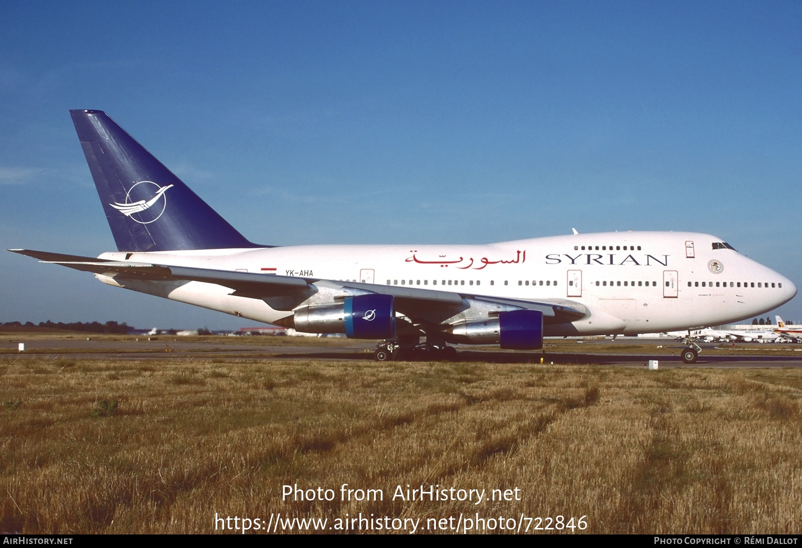 Aircraft Photo of YK-AHA | Boeing 747SP-94 | Syrian Air | AirHistory.net #722846