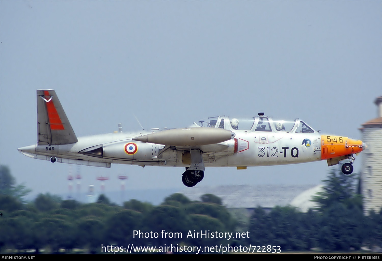 Aircraft Photo of 546 | Fouga CM-170R Magister | France - Air Force | AirHistory.net #722853