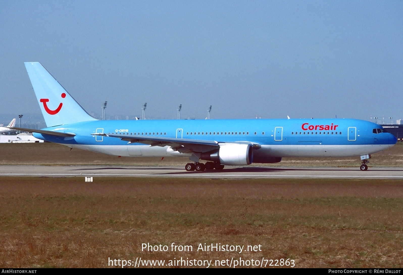 Aircraft Photo of G-OBYB | Boeing 767-304/ER | Corsair | AirHistory.net #722863