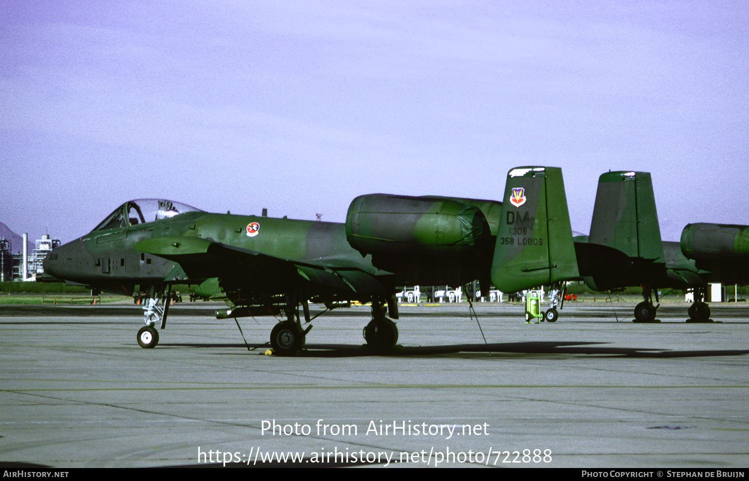 Aircraft Photo of 75-0308 / AF75-308 | Fairchild A-10A Thunderbolt II | USA - Air Force | AirHistory.net #722888