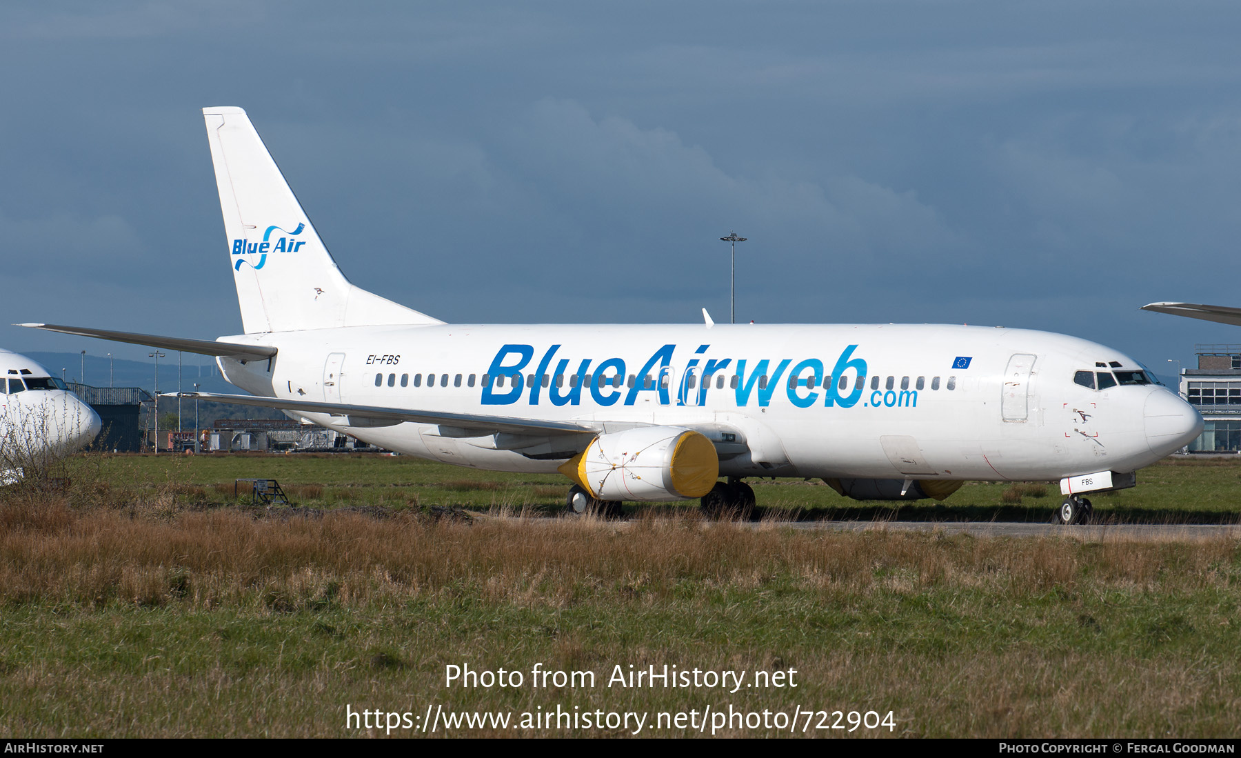 Aircraft Photo of EI-FBS | Boeing 737-4Q8 | Blue Air | AirHistory.net #722904