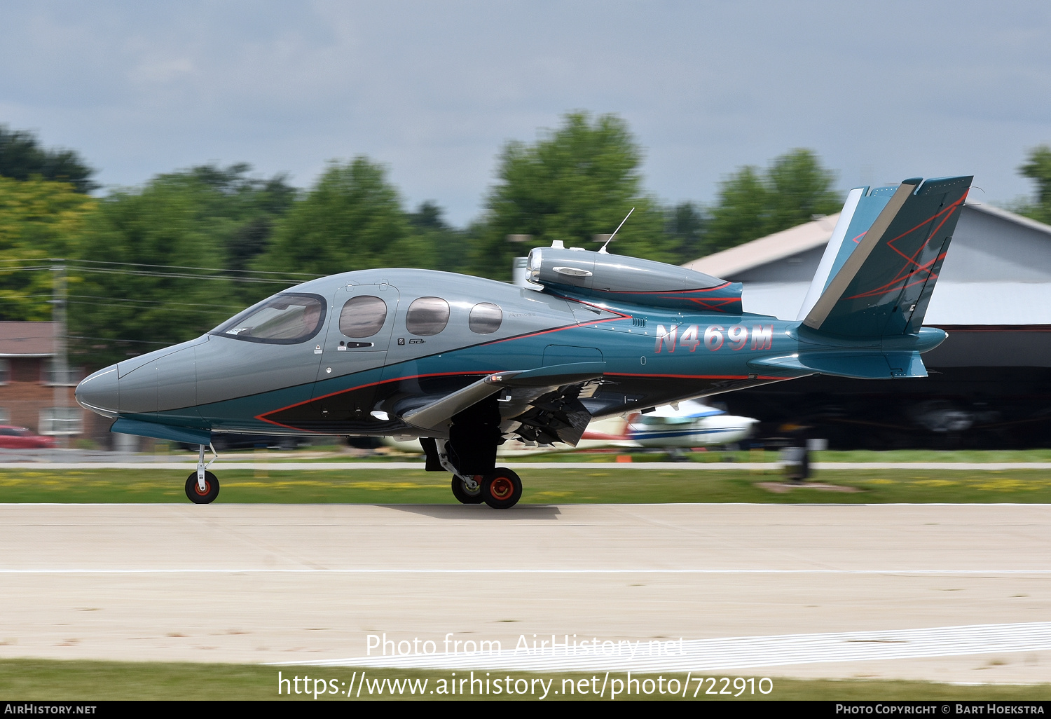 Aircraft Photo of N469M | Cirrus SF-50 Vision G2+ | AirHistory.net #722910