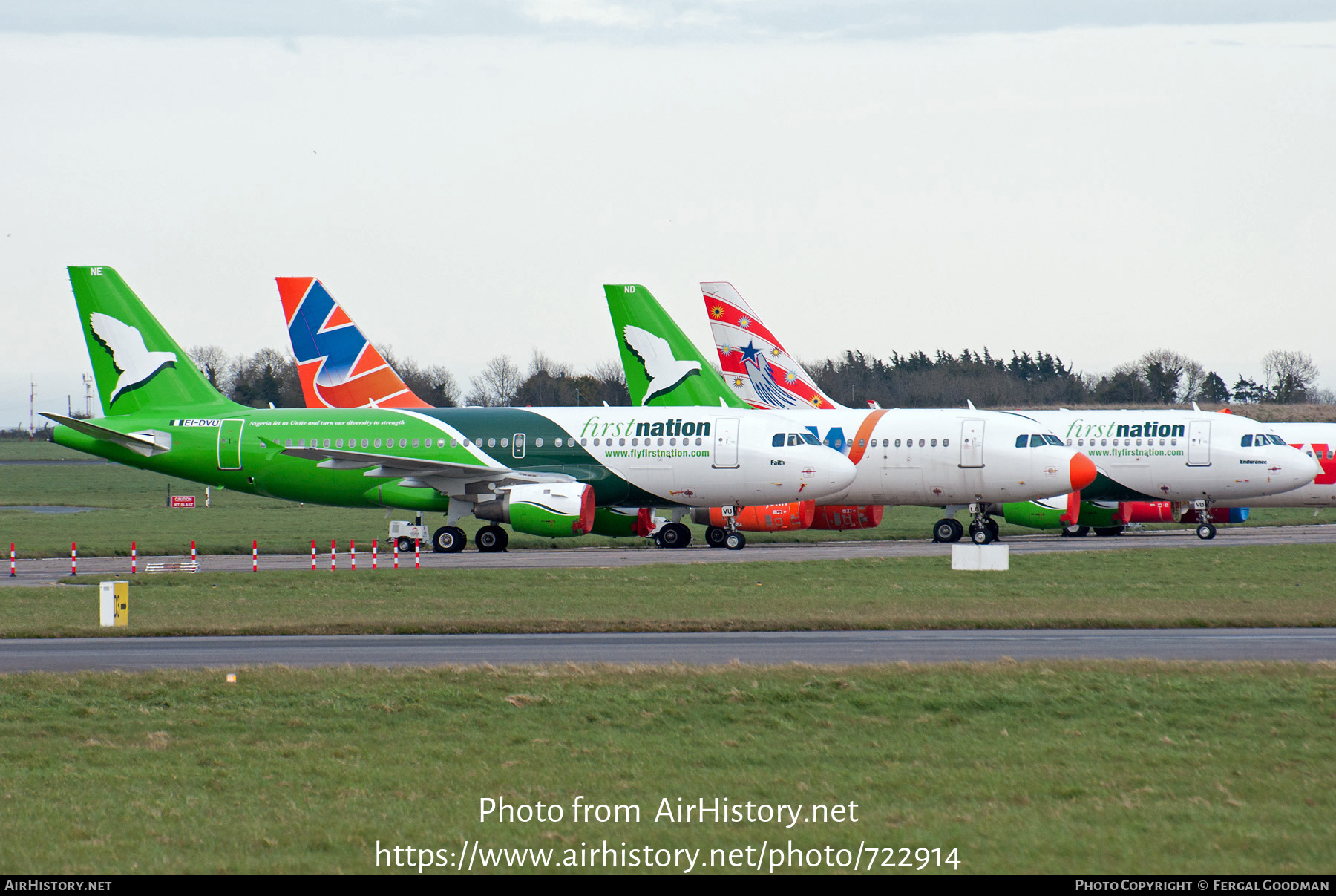 Aircraft Photo of EI-DVU | Airbus A319-113 | First Nation Airways | AirHistory.net #722914