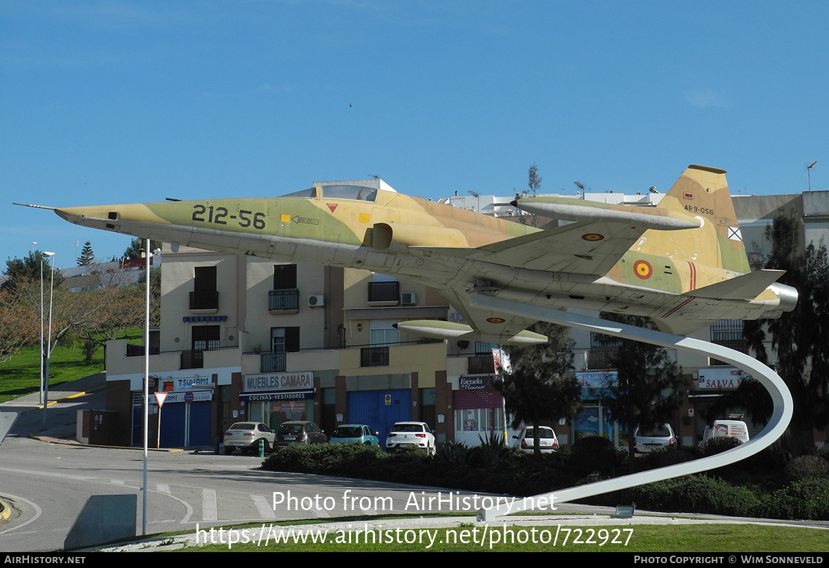 Aircraft Photo of AR9-056 | Northrop SRF-5A Freedom Fighter | Spain - Air Force | AirHistory.net #722927