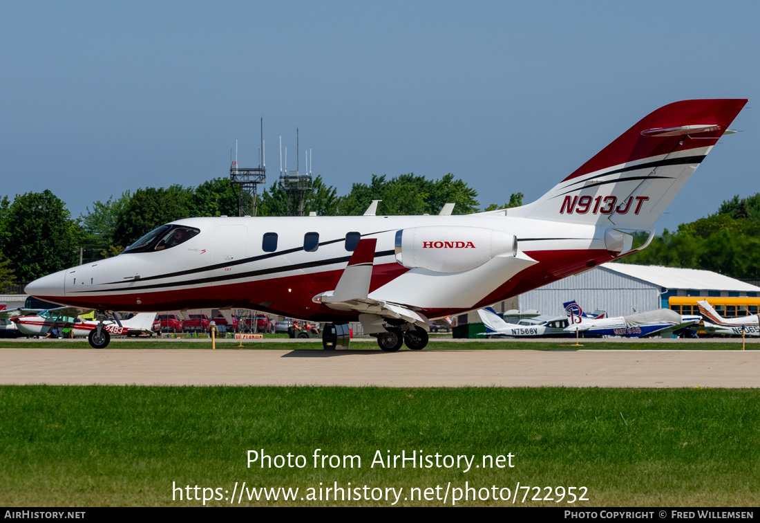 Aircraft Photo of N913JT | Honda HA-420 HondaJet Elite | AirHistory.net #722952