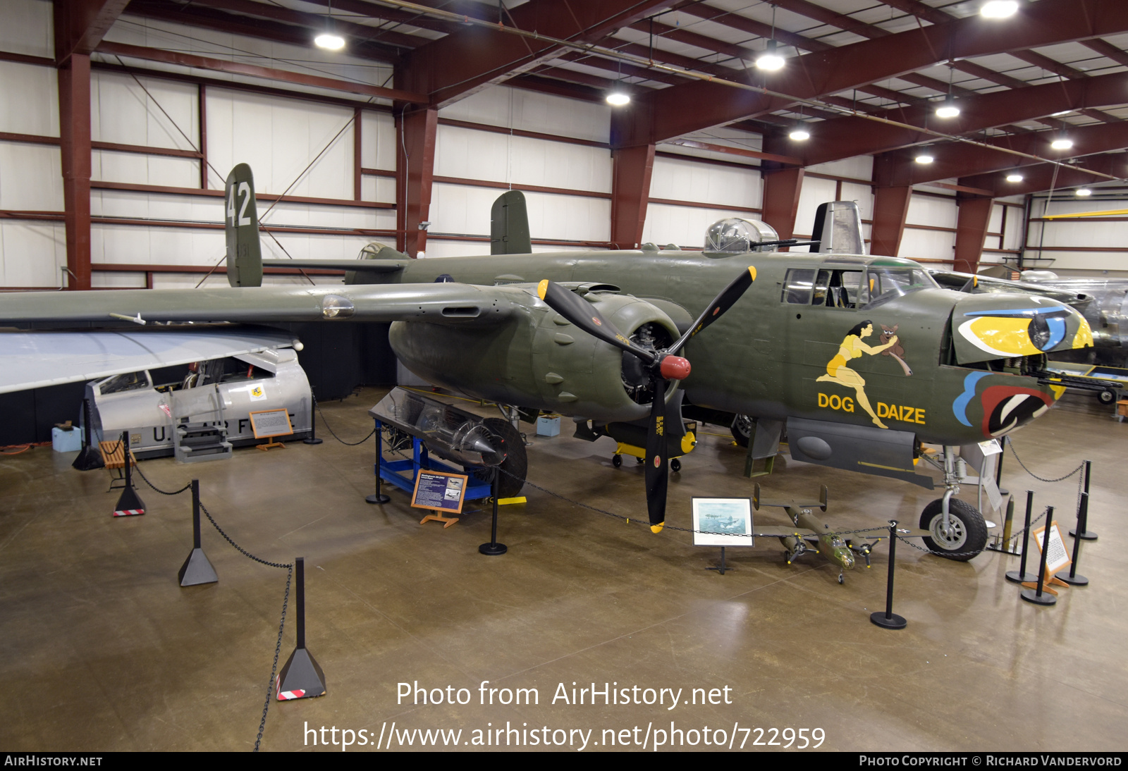 Aircraft Photo of 34381 | North American B-25H Mitchell | USA - Air Force | AirHistory.net #722959