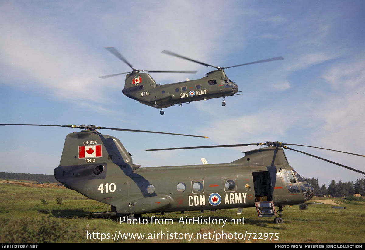 Aircraft Photo of 10410 | Boeing Vertol CH-113A Voyageur | Canada - Army | AirHistory.net #722975