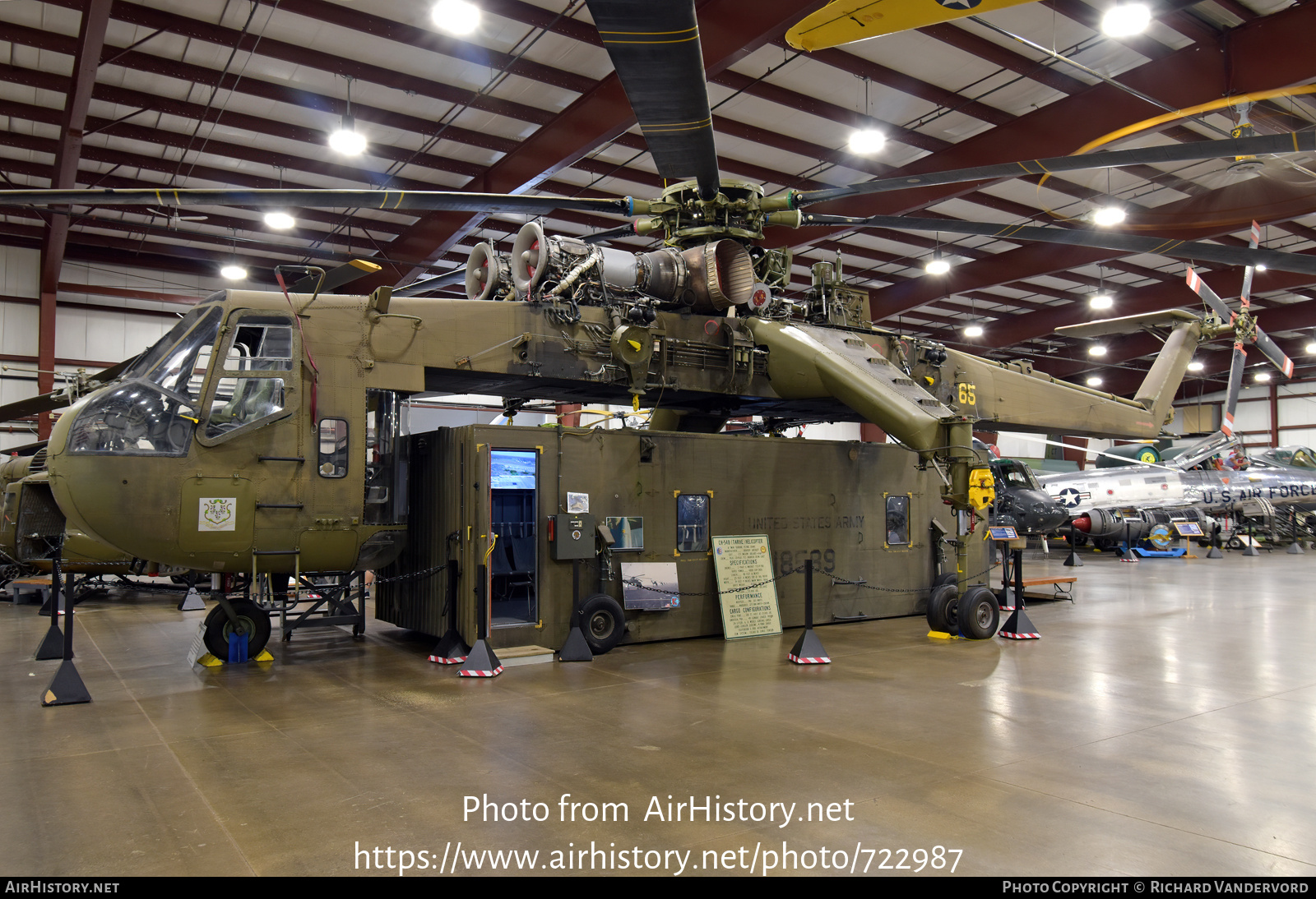 Aircraft Photo of 69-18465 / 18465 | Sikorsky CH-54B Tarhe (S-64B) | USA - Army | AirHistory.net #722987