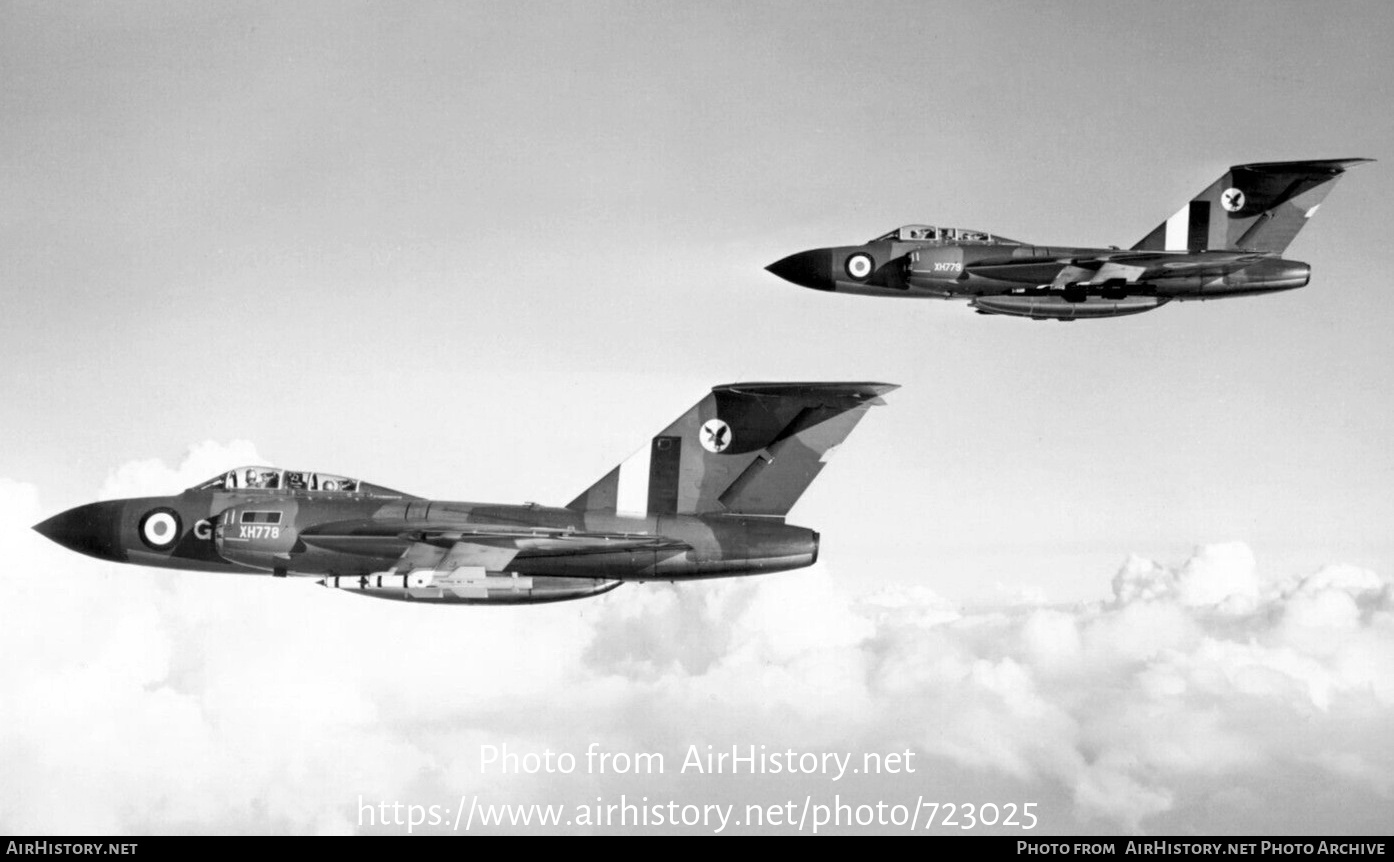 Aircraft Photo of XH779 | Gloster Javelin FAW7 | UK - Air Force | AirHistory.net #723025