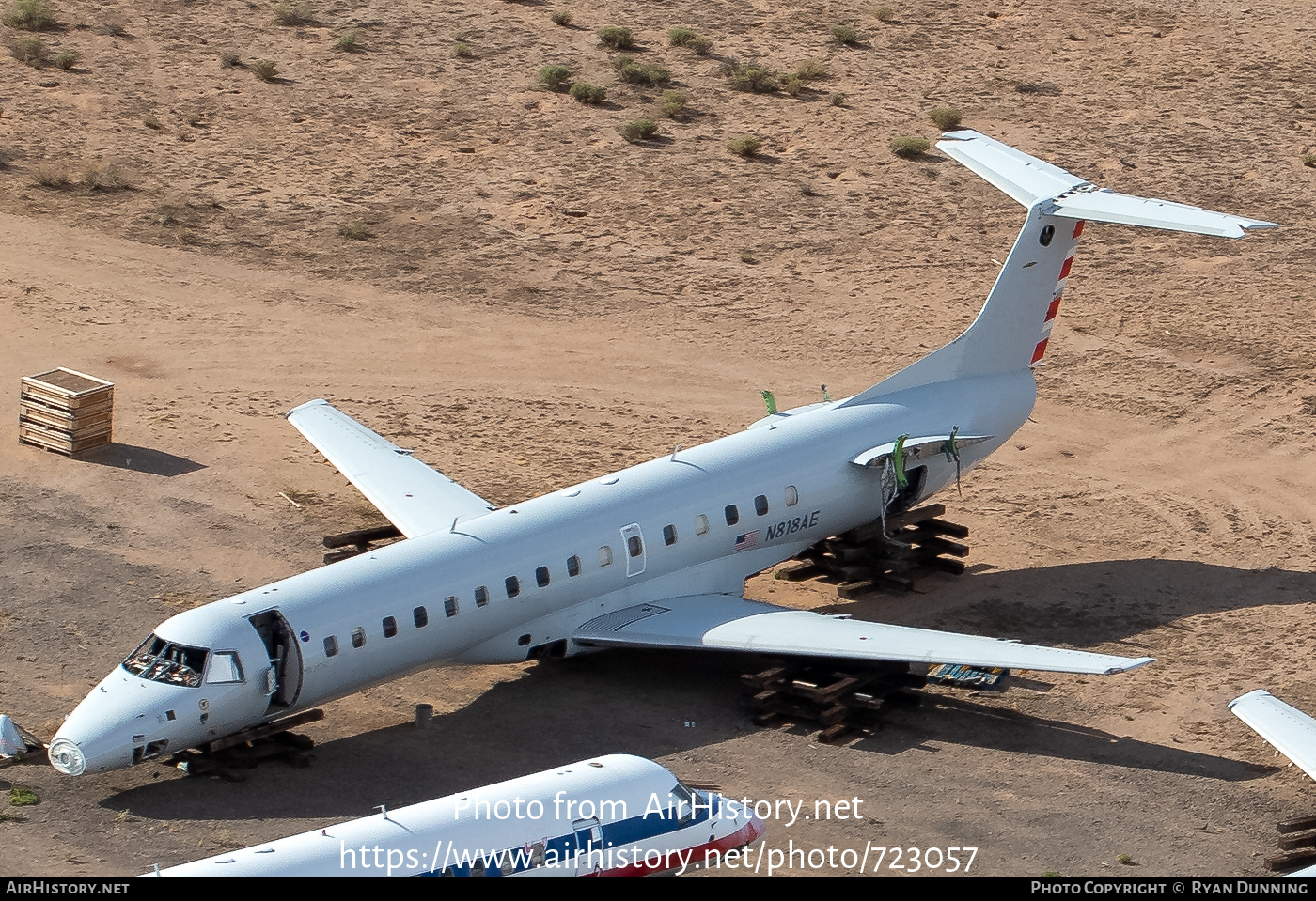 Aircraft Photo of N818AE | Embraer ERJ-140LR (EMB-135KL) | AirHistory.net #723057