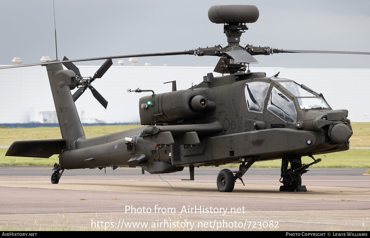 Aircraft Photo of ZM701 | Boeing AH-64E Apache Guardian | UK - Army | AirHistory.net #723082