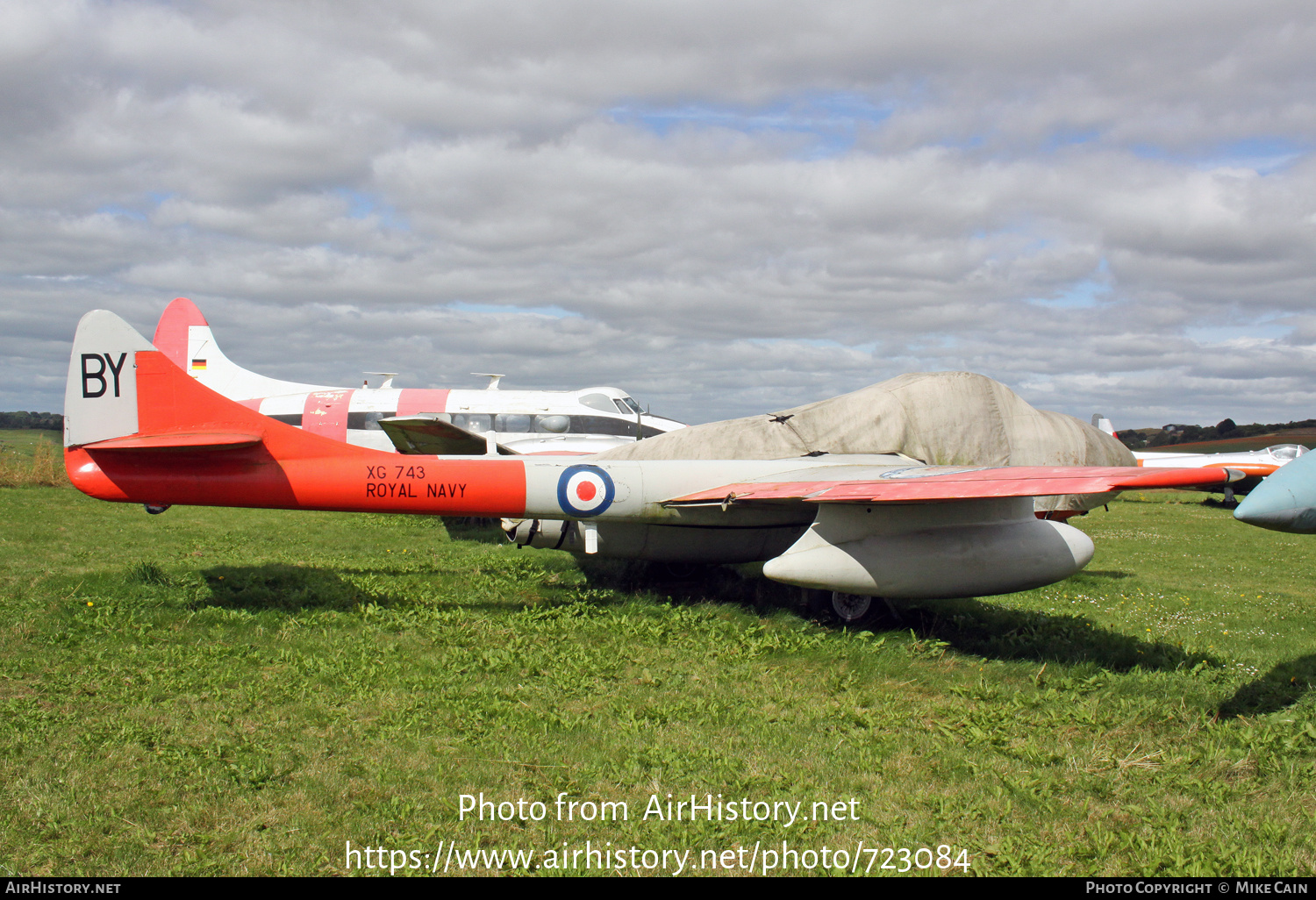 Aircraft Photo of XG743 | De Havilland D.H. 115 Sea Vampire T22 | UK - Navy | AirHistory.net #723084