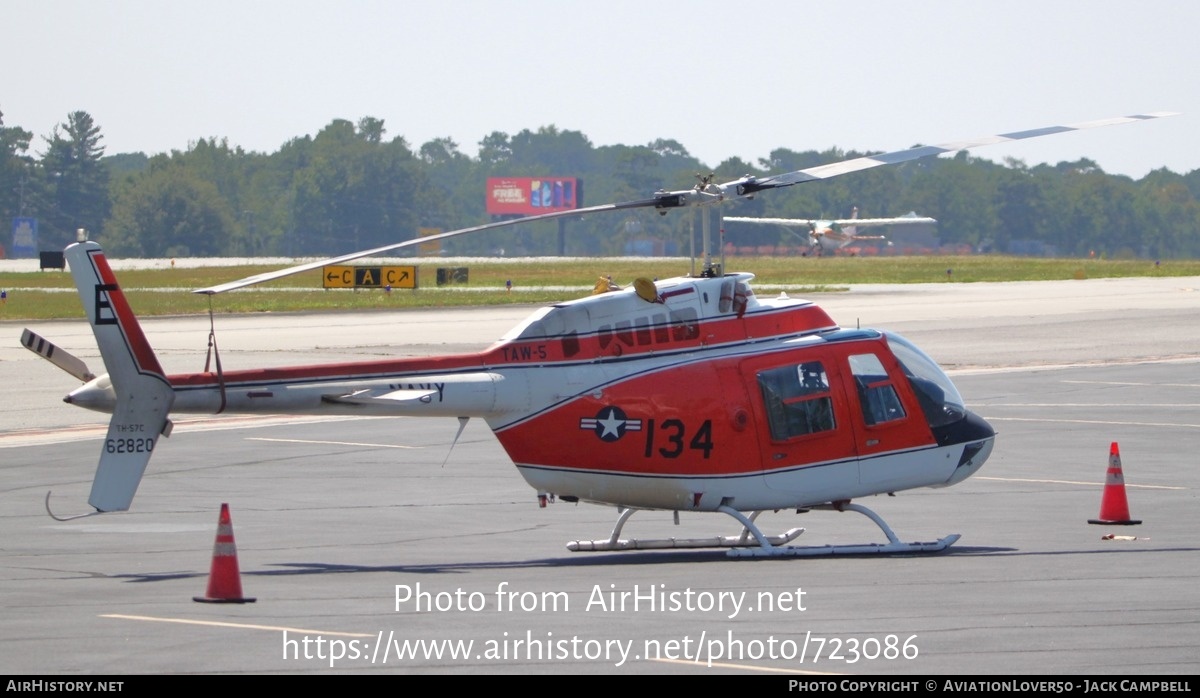 Aircraft Photo of 162820 / 62820 | Bell TH-57C SeaRanger (206B-3) | USA - Navy | AirHistory.net #723086