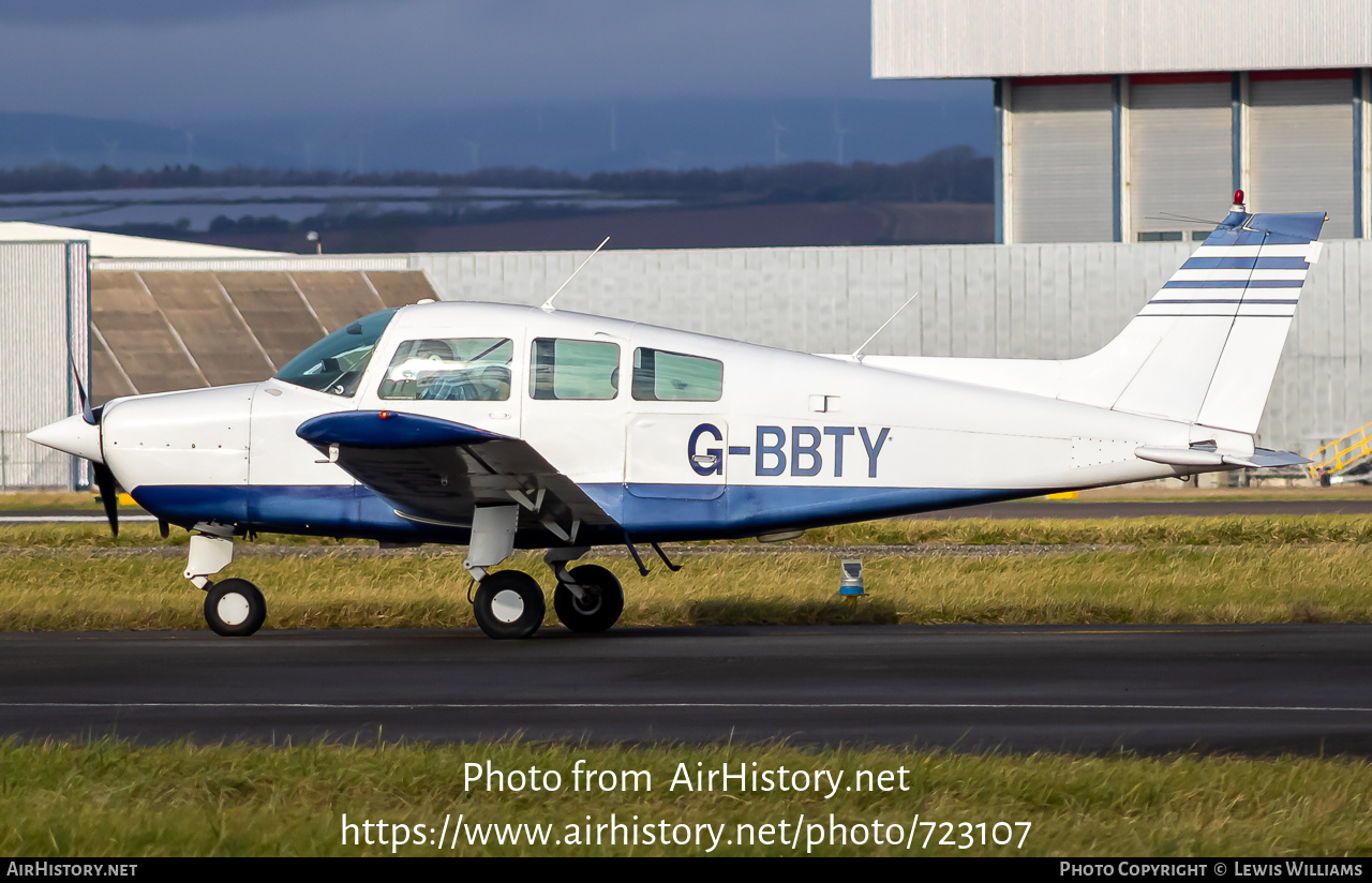 Aircraft Photo of G-BBTY | Beech C23 Sundowner 180 | AirHistory.net #723107