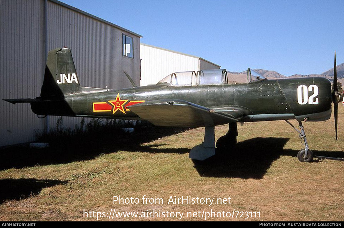 Aircraft Photo of ZK-JNA / JNA | Nanchang CJ-6 | China - Air Force | AirHistory.net #723111