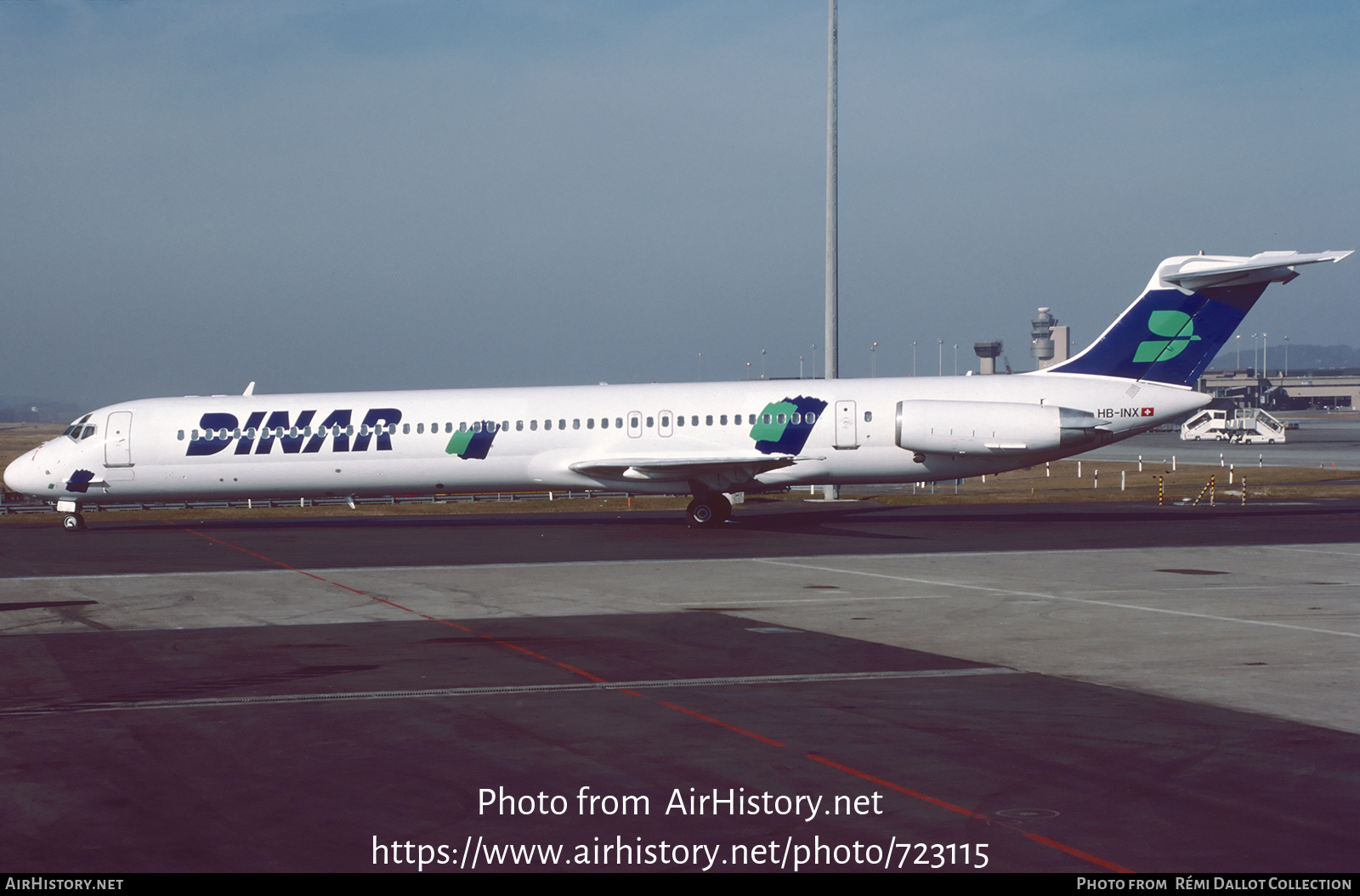 Aircraft Photo of HB-INX | McDonnell Douglas MD-81 (DC-9-81) | Dinar Líneas Aéreas | AirHistory.net #723115