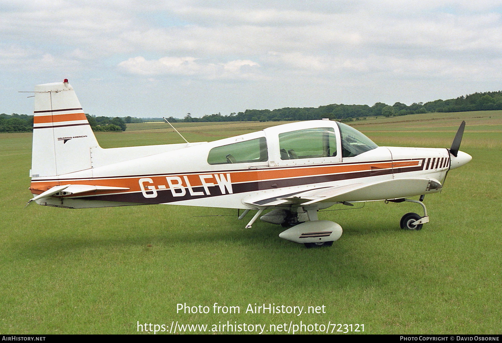 Aircraft Photo of G-BLFW | Grumman American AA-5 Traveler | AirHistory.net #723121