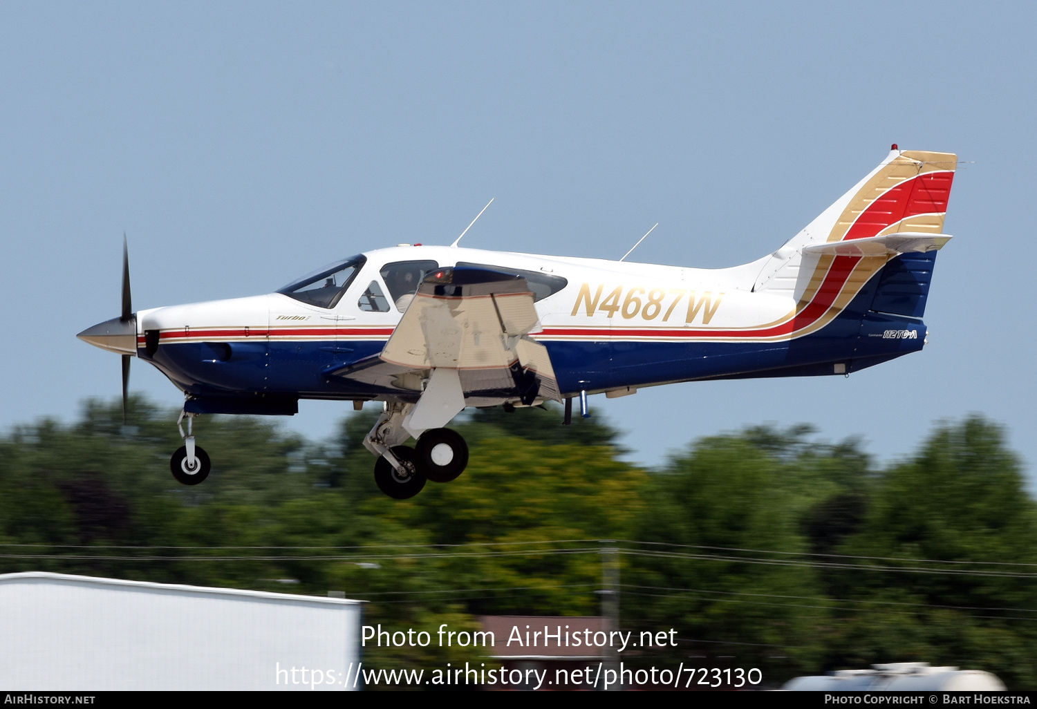 Aircraft Photo of N4687W | Rockwell Commander 112TCA | AirHistory.net #723130