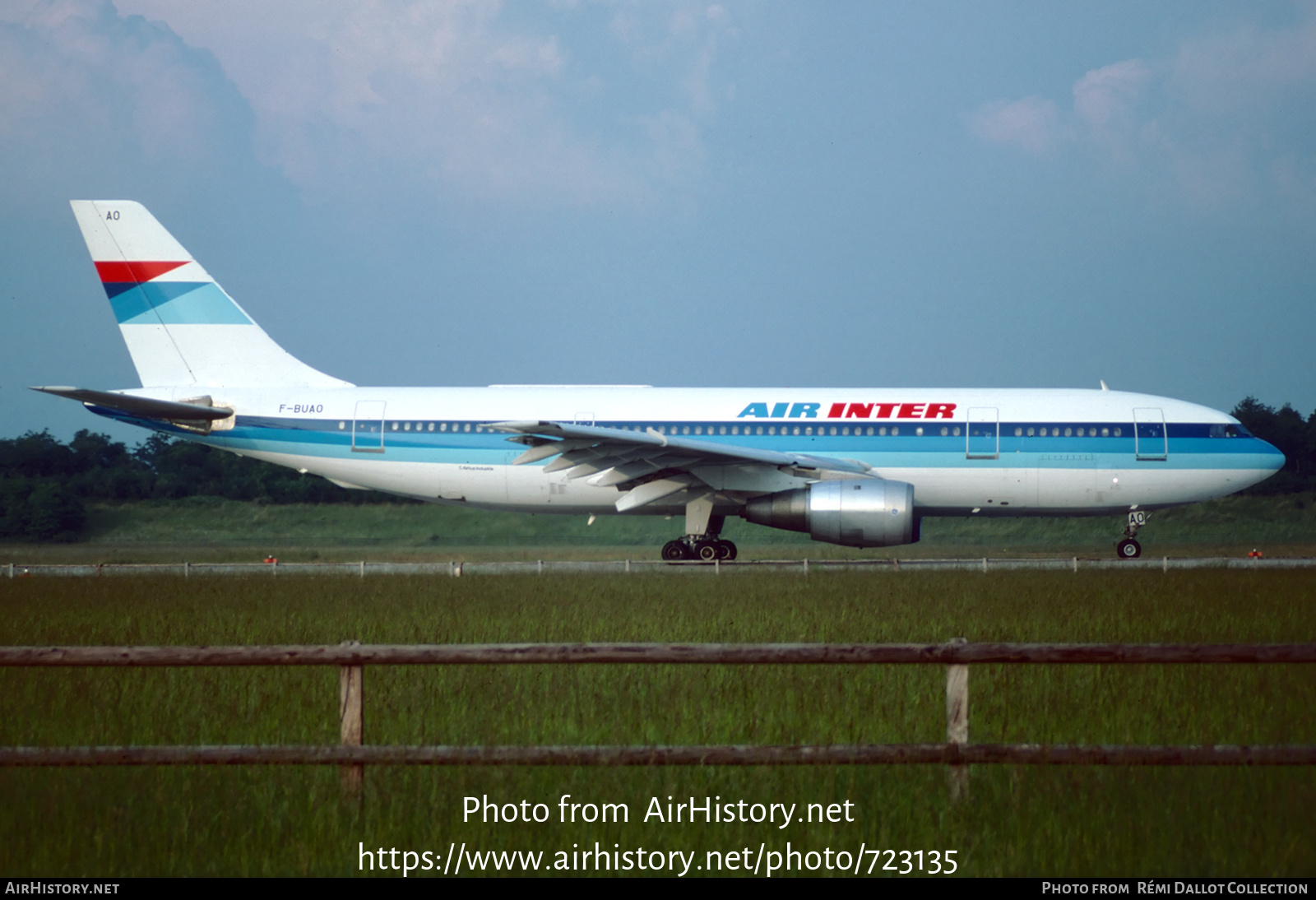 Aircraft Photo of F-BUAO | Airbus A300B2-1C | Air Inter | AirHistory.net #723135