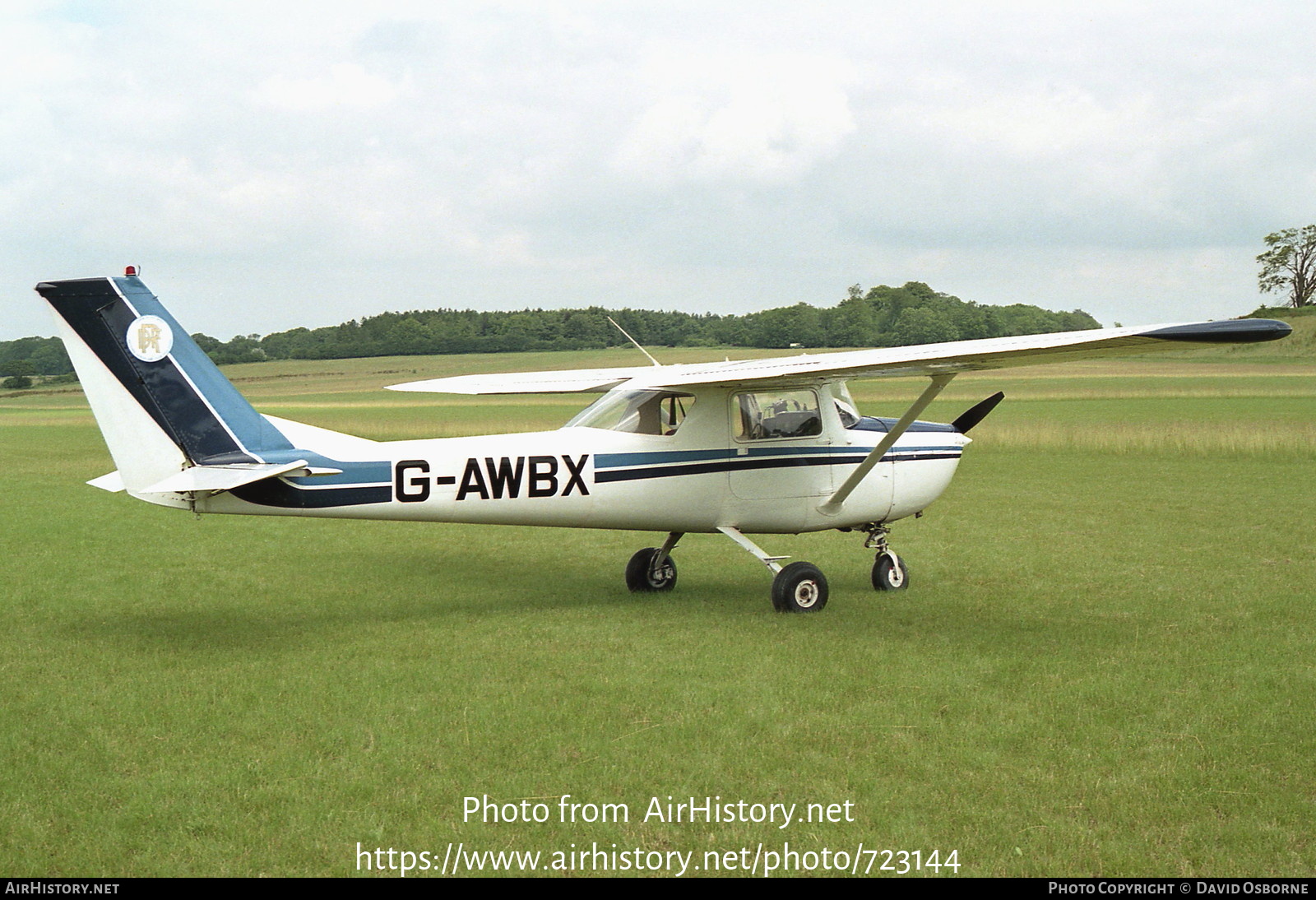 Aircraft Photo of G-AWBX | Reims F150H | AirHistory.net #723144