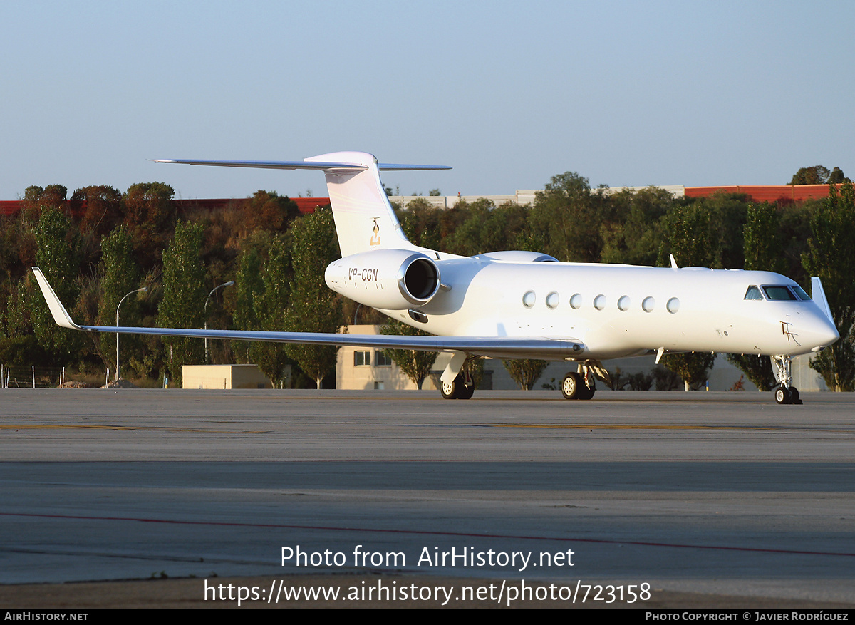 Aircraft Photo of VP-CGN | Gulfstream Aerospace G650 (G-VI) | AirHistory.net #723158