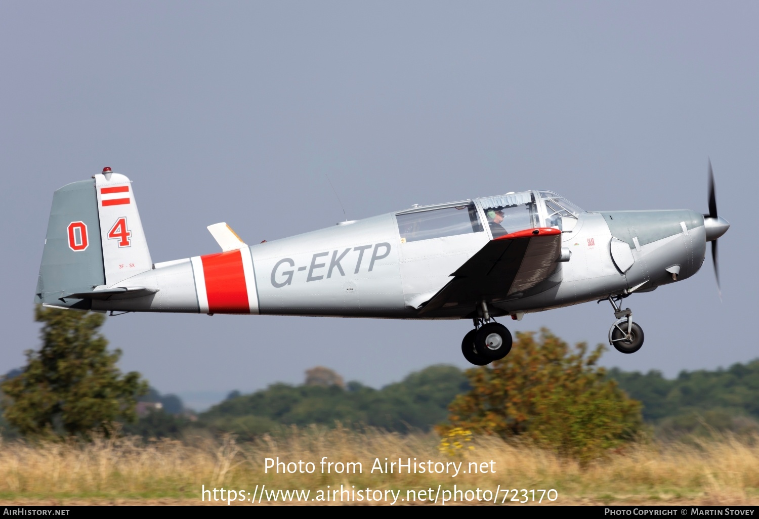 Aircraft Photo of G-EKTP / 3F-SX | Saab 91D Safir | AirHistory.net #723170