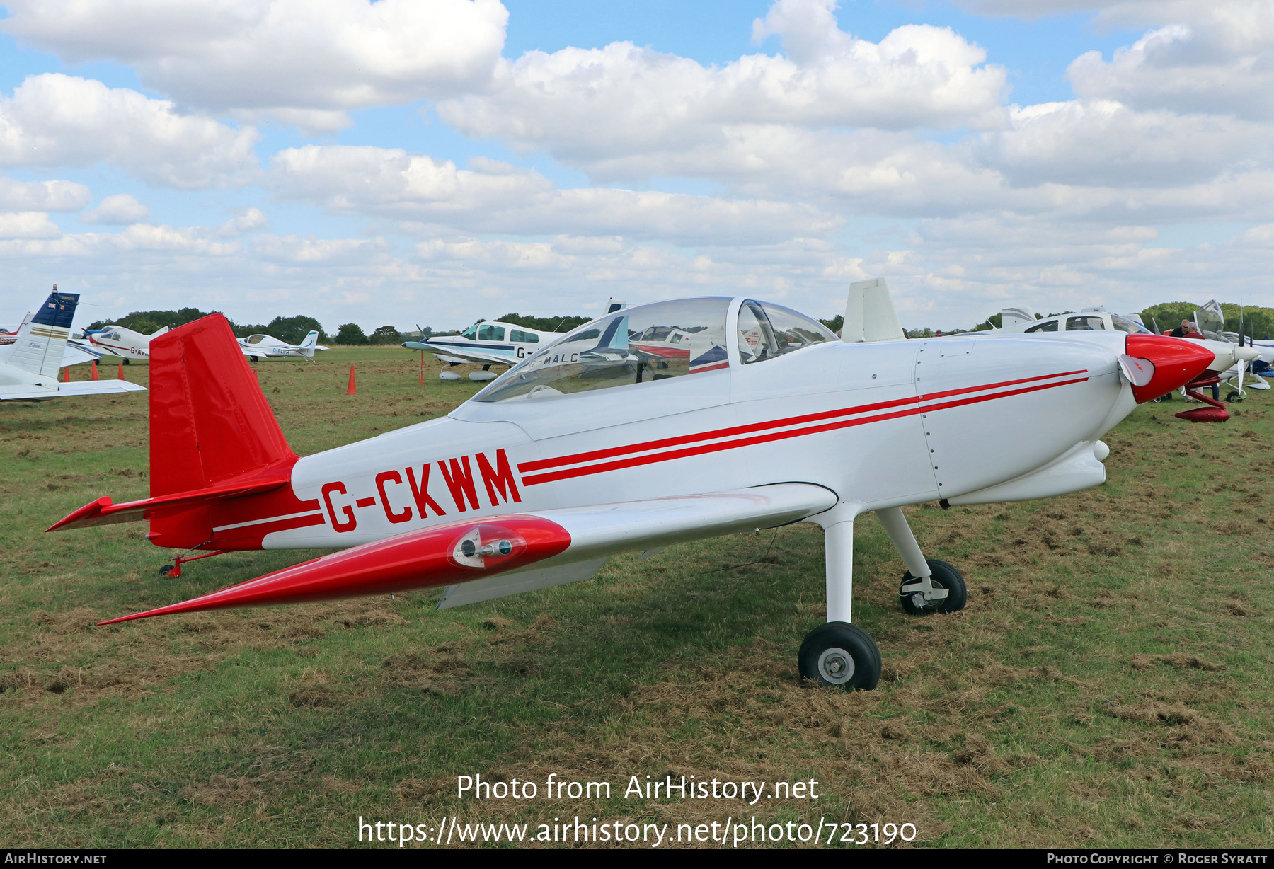 Aircraft Photo of G-CKWM | Van's RV-8 | AirHistory.net #723190