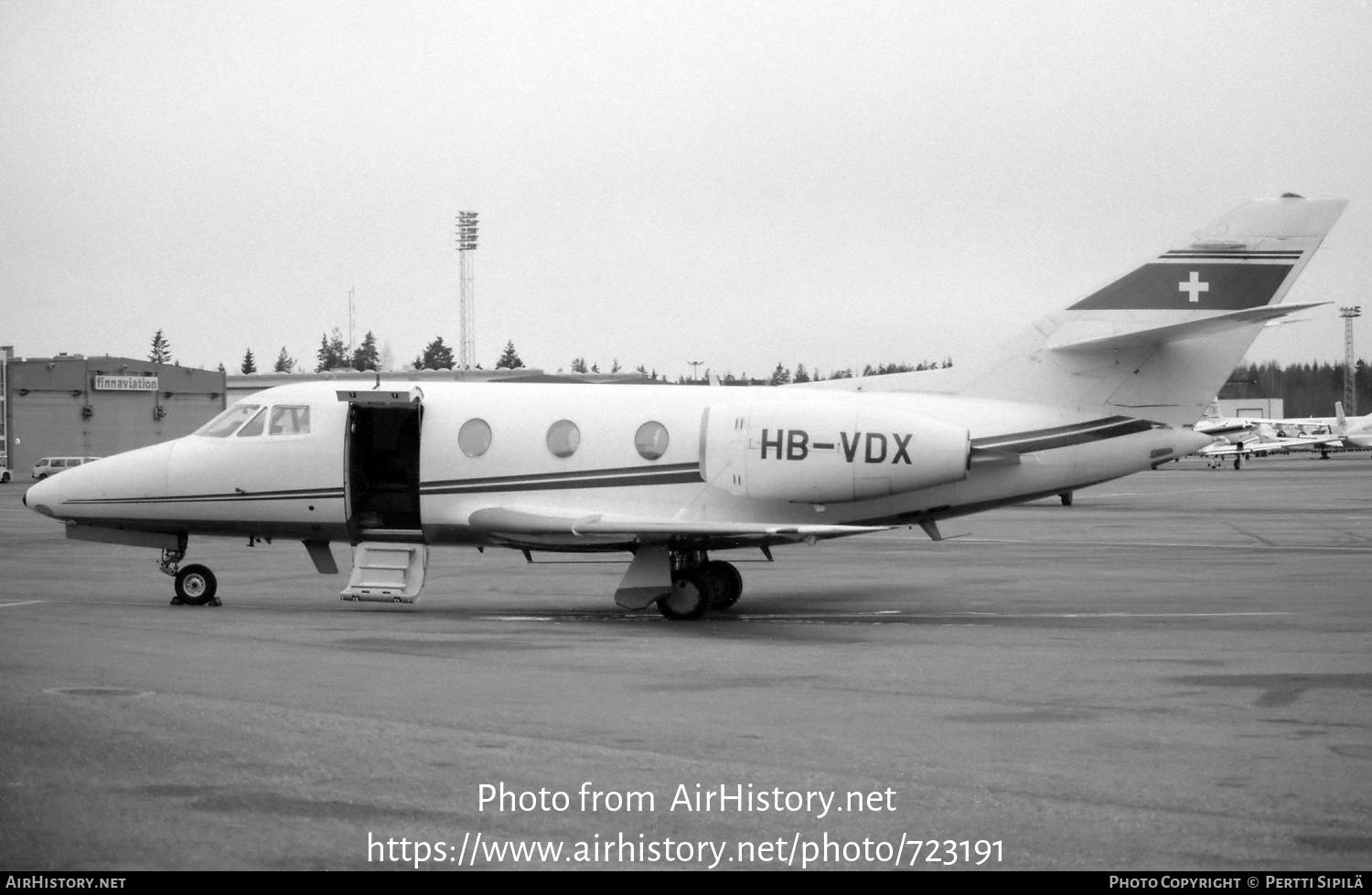 Aircraft Photo of HB-VDX | Dassault Falcon 10 | AirHistory.net #723191