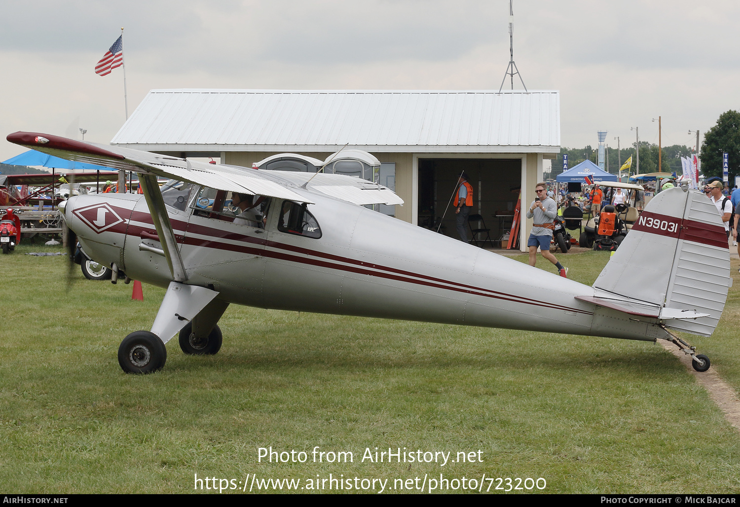 Aircraft Photo of N39031 | Luscombe 8E Silvaire | AirHistory.net #723200