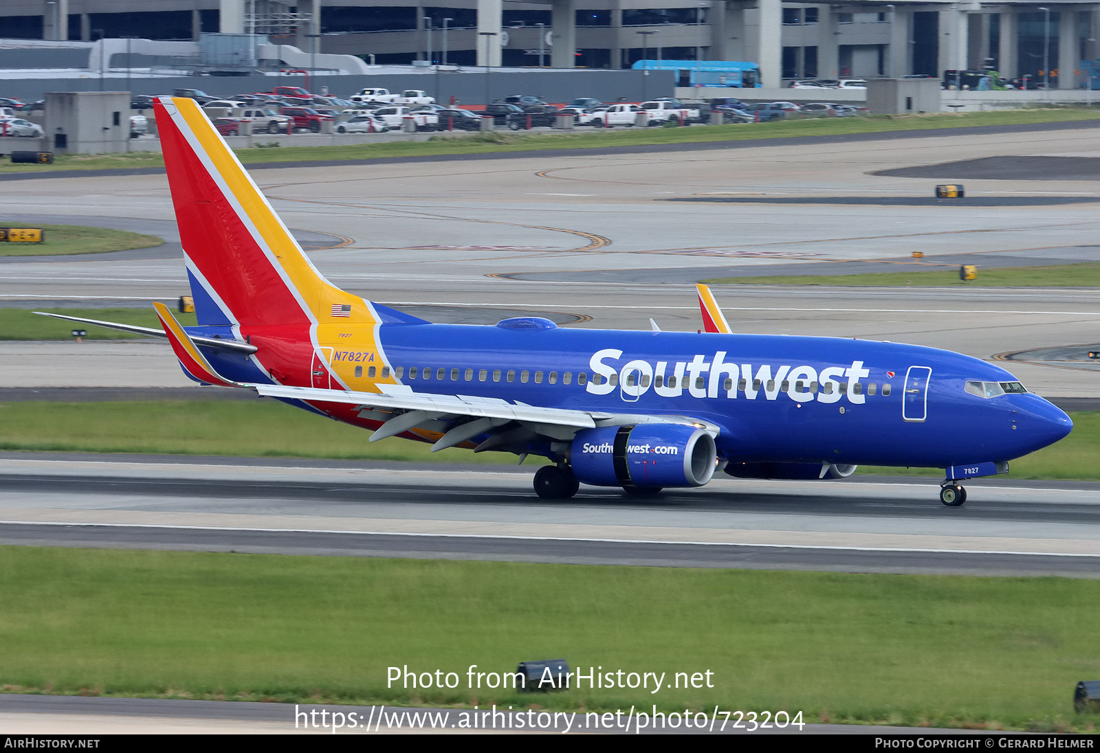 Aircraft Photo of N7827A | Boeing 737-79P | Southwest Airlines | AirHistory.net #723204