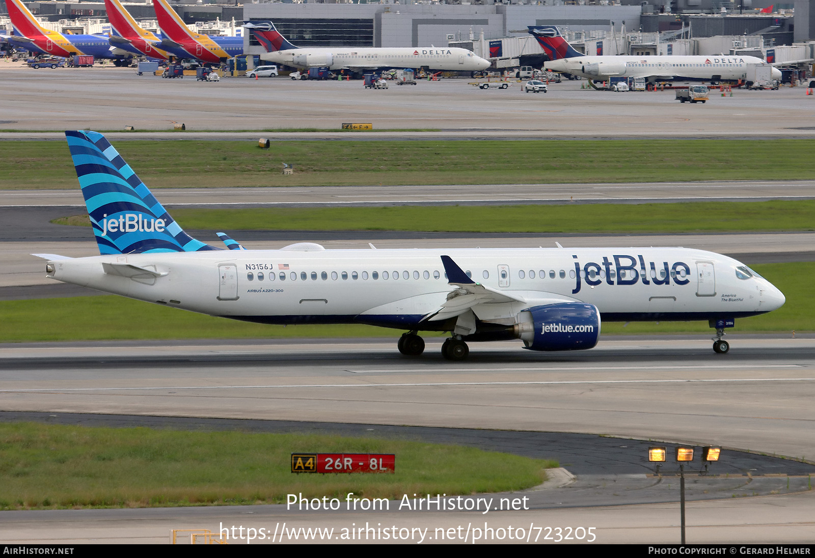 Aircraft Photo of N3156J | Airbus A220-300 (BD-500-1A11) | JetBlue Airways | AirHistory.net #723205