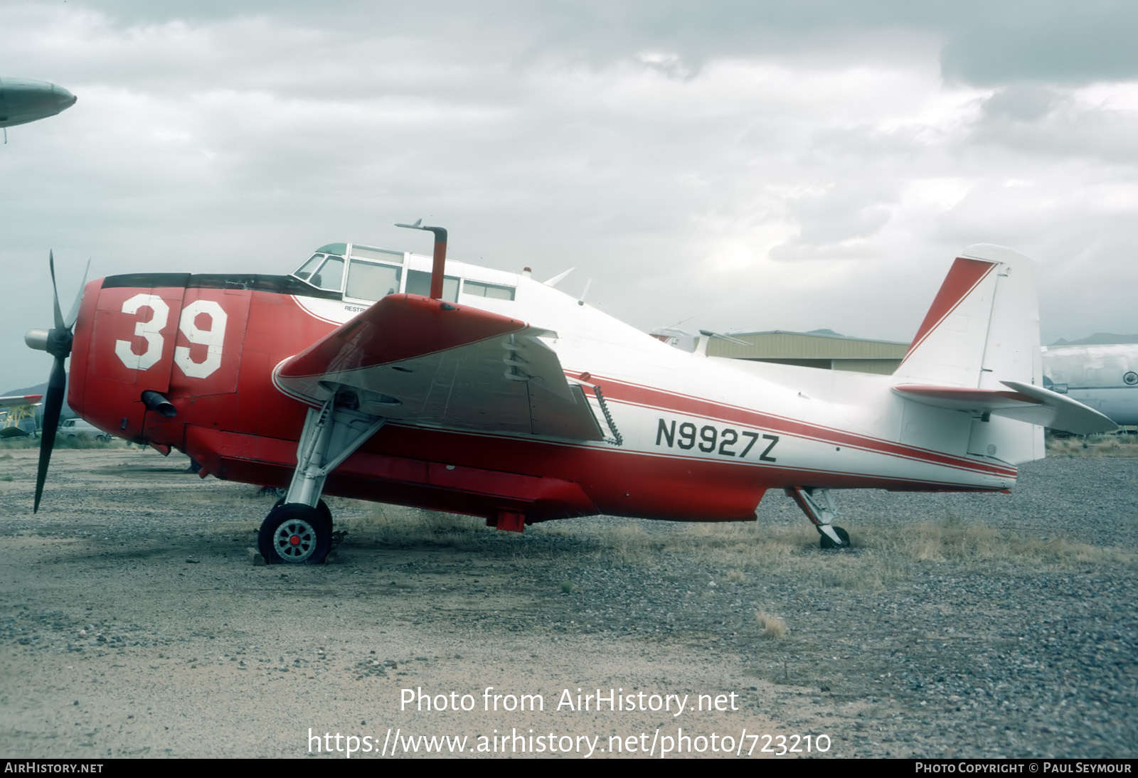 Aircraft Photo of N9927Z | Grumman TBM-3/AT Avenger | AirHistory.net #723210