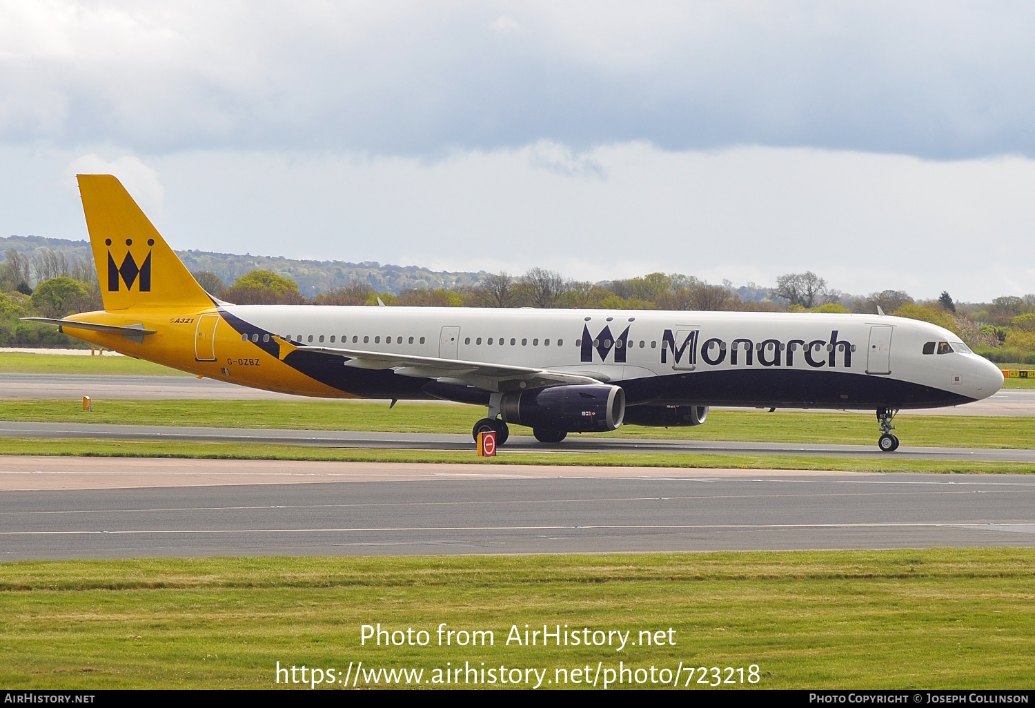 Aircraft Photo of G-OZBZ | Airbus A321-213 | Monarch Airlines | AirHistory.net #723218