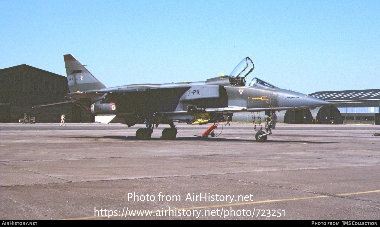 Aircraft Photo of A7 | Sepecat Jaguar A | France - Air Force | AirHistory.net #723251