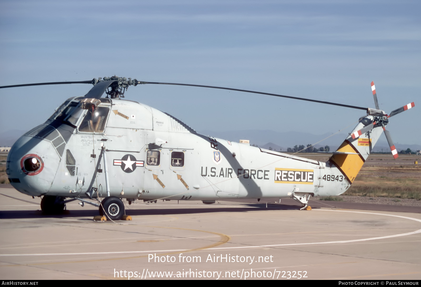 Aircraft Photo of 148943 / 48943 | Sikorsky HH-34J Seabat | USA - Air Force | AirHistory.net #723252