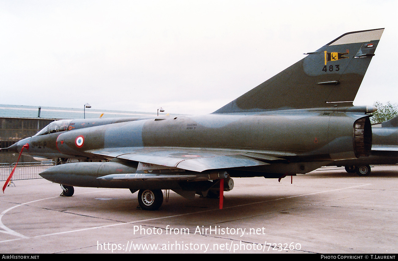 Aircraft Photo of 483 | Dassault Mirage IIIE | France - Air Force | AirHistory.net #723260