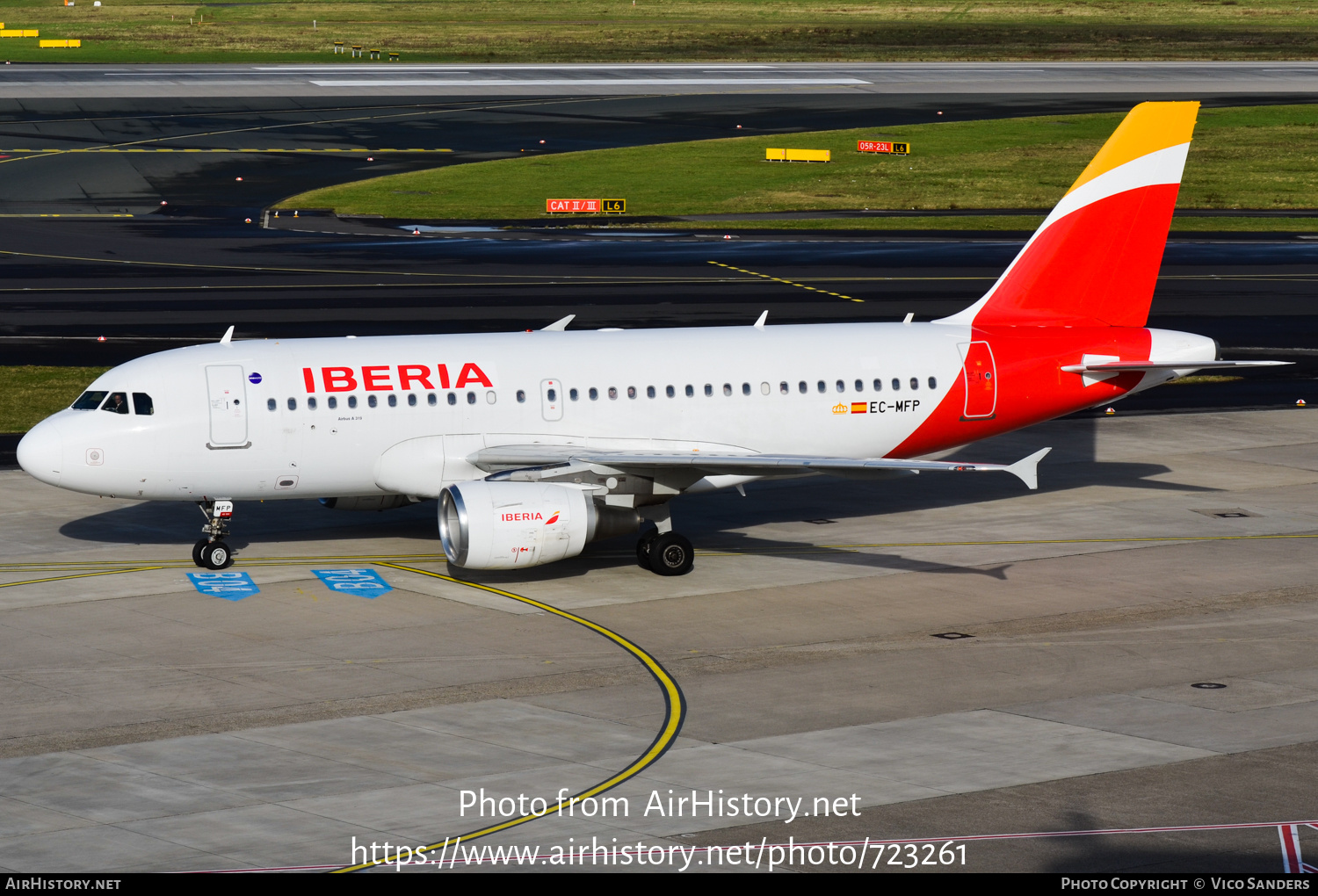 Aircraft Photo of EC-MFP | Airbus A319-111 | Iberia | AirHistory.net #723261