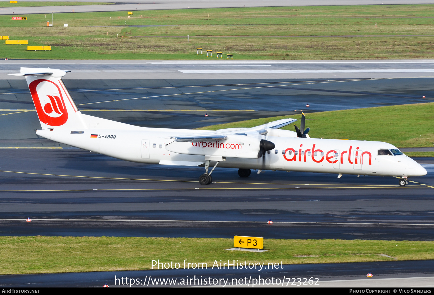 Aircraft Photo of D-ABQQ | Bombardier DHC-8-402 Dash 8 | Air Berlin | AirHistory.net #723262