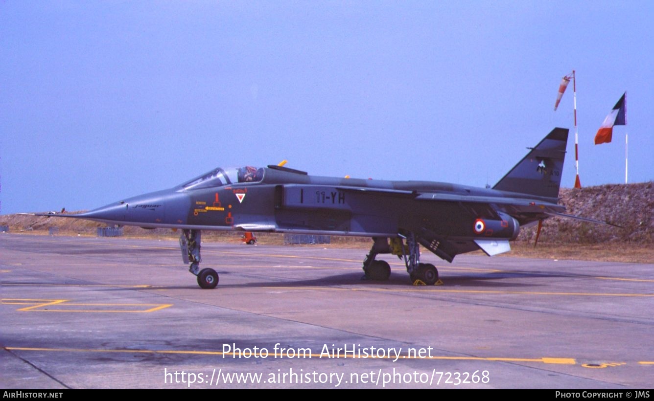 Aircraft Photo of A10 | Sepecat Jaguar A | France - Air Force | AirHistory.net #723268